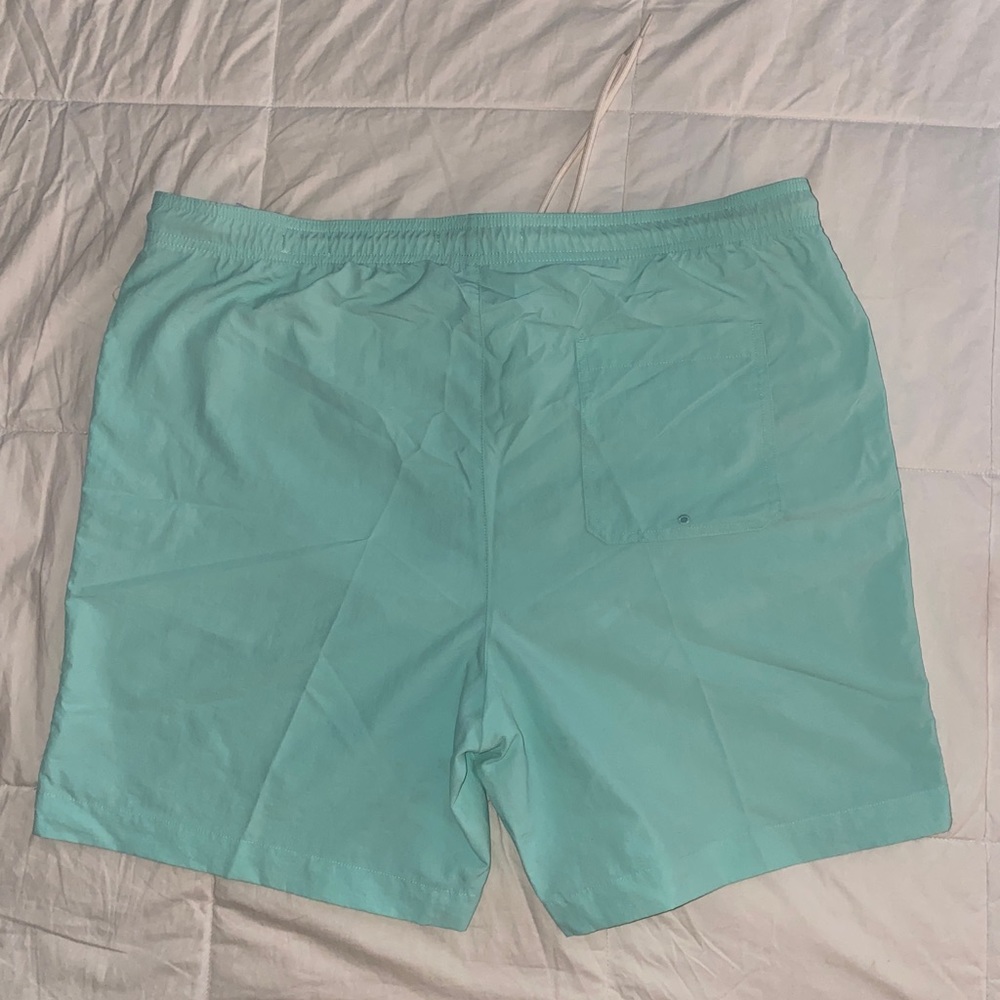 PacSun Men XL Swim Shorts - XL Swim Trunks - Teal Aqua Blue Like New Worn Once